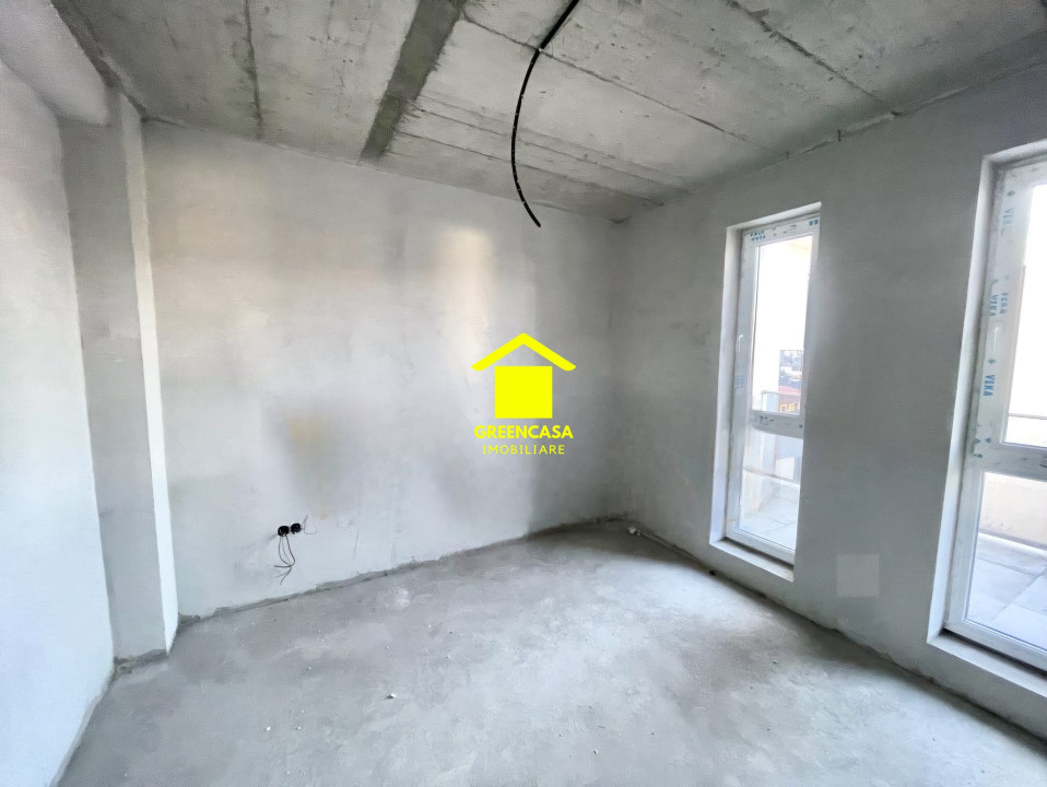 Apartament 3 camere, 49 mp + terasă 21 mp, finisat, Mărăști 