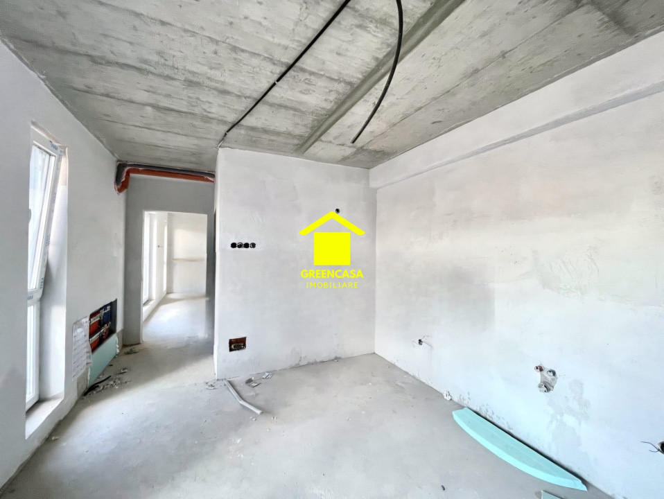 Apartament 3 camere, 49 mp + terasă 21 mp, finisat, Mărăști 