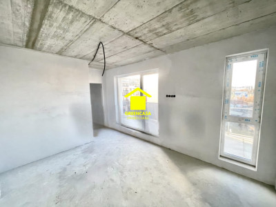Apartament 3 camere, 49 mp + terasă 21 mp, finisat, Mărăști 