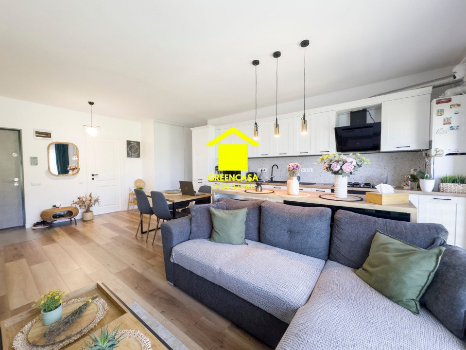 Apartament 3 camere, 2 bai, 70mp, balcon, parcare subterana, zona Teilor