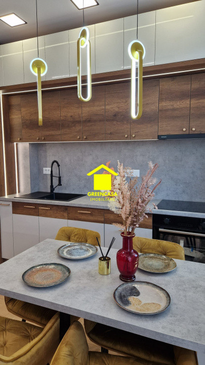 Apartament lux 2 camere, 52mp+terasa 9,35mp, zona Vivo, Floresti