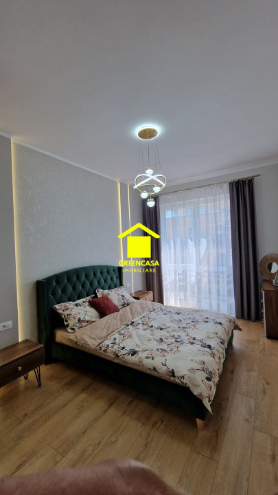 Apartament lux 2 camere, 52mp+terasa 9,35mp, zona Vivo, Floresti