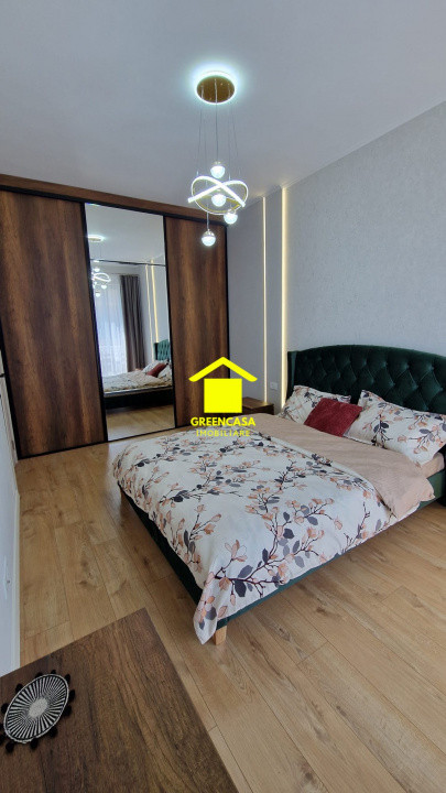 Apartament lux 2 camere, 52mp+terasa 9,35mp, zona Vivo, Floresti