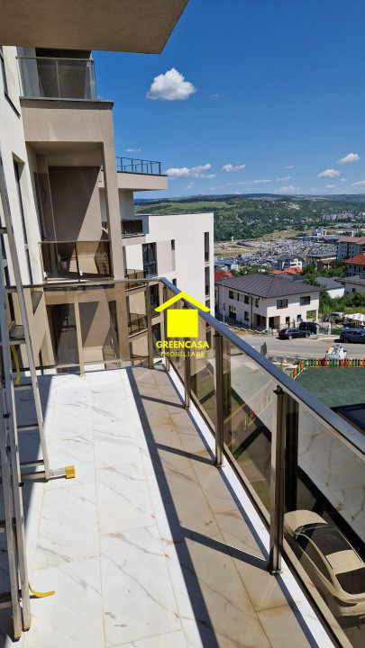 Apartament lux 2 camere, 52mp+terasa 9,35mp, zona Vivo, Floresti