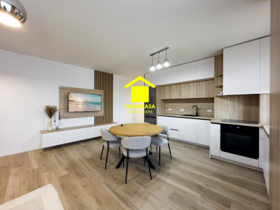 Apartament 2 camere, 57,5mp utili, balcon 7mp, zona Somesului, Floresti