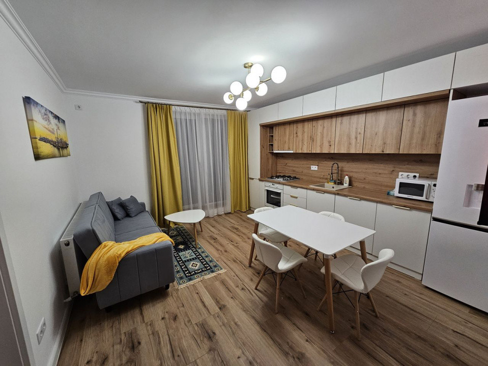 Apartament modern de 2 camere cu terasa de 21 mp, în Beta Residence