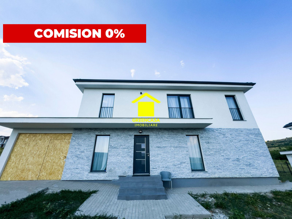 Comision 0%! Casa individuala mobilata, garaj, teren 550mp, Chinteni