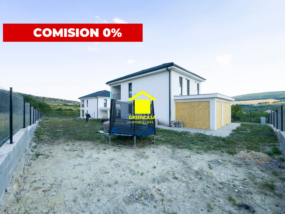 Comision 0%! Casa individuala mobilata, garaj, teren 550mp, Chinteni