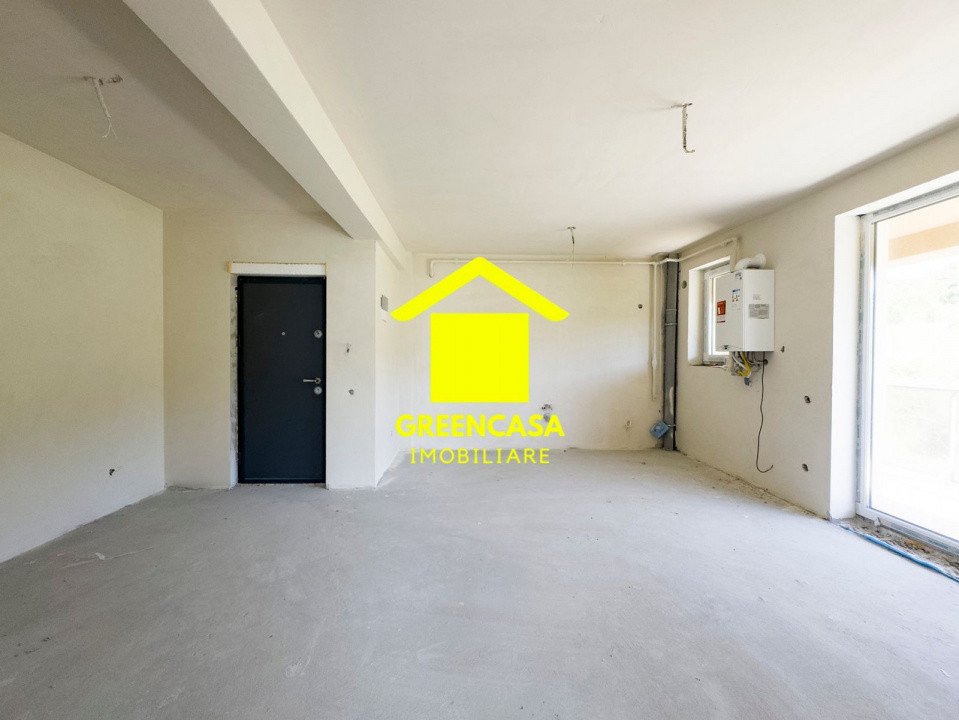 Apartament finisat, 2 camere, 53mp, balcon de 7mp, zona Sesul de Sus