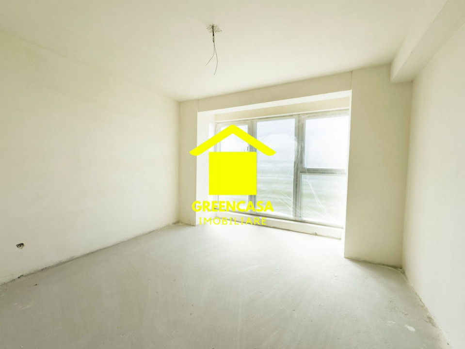 Apartament finisat, 2 camere, 53mp, balcon de 7mp, zona Sesul de Sus
