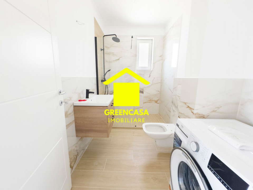 Apartament finisat, 3 camere, 55mp, balcon de 6mp, zona Sesul de Sus