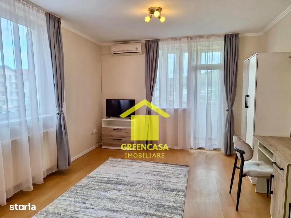 Apartament cu o camera, balcon, zona Eroilor, Floresti