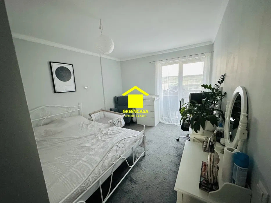 Apartament 3 camere, 2 bai, 60,5mp utili+balcon, zona Razoare, Vivo, Floresti