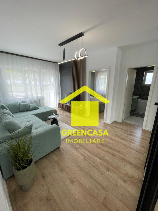 Apartament 2 camere, 43mp, balcon, parcare subterana, zona Terra, Floresti