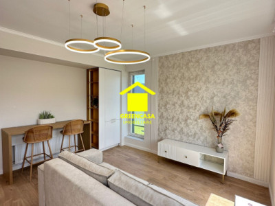 Apartament 2 camere, 38mp, terasa, zona Terra, Floresti
