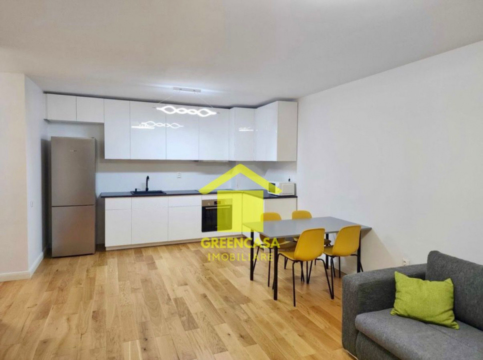 Apartament cu 2 camere, mobilat modern, paracre subterana, terasa