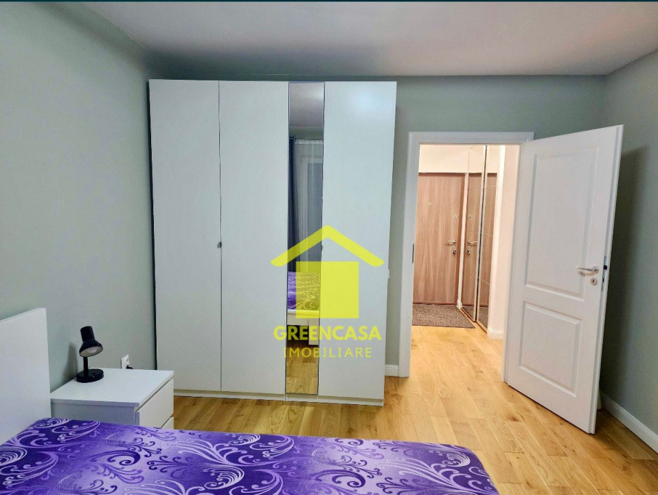 Apartament cu 2 camere, mobilat modern, paracre subterana, terasa