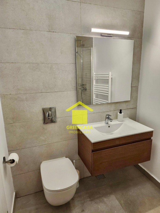 Apartament cu 2 camere, mobilat modern, paracre subterana, terasa