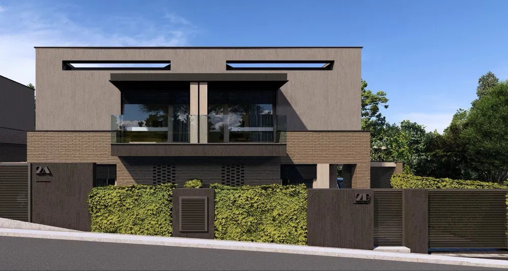 Teren de vânzare de 526 mp cu PUZ aprobat + Proiect Duplex in Gruia, Cluj