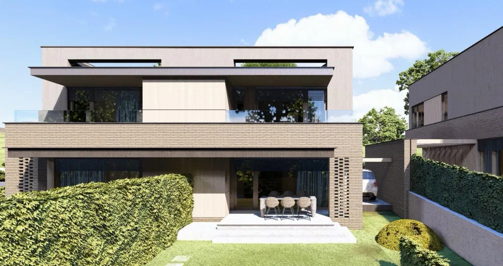 Teren de vânzare de 526 mp cu PUZ aprobat + Proiect Duplex in Gruia, Cluj
