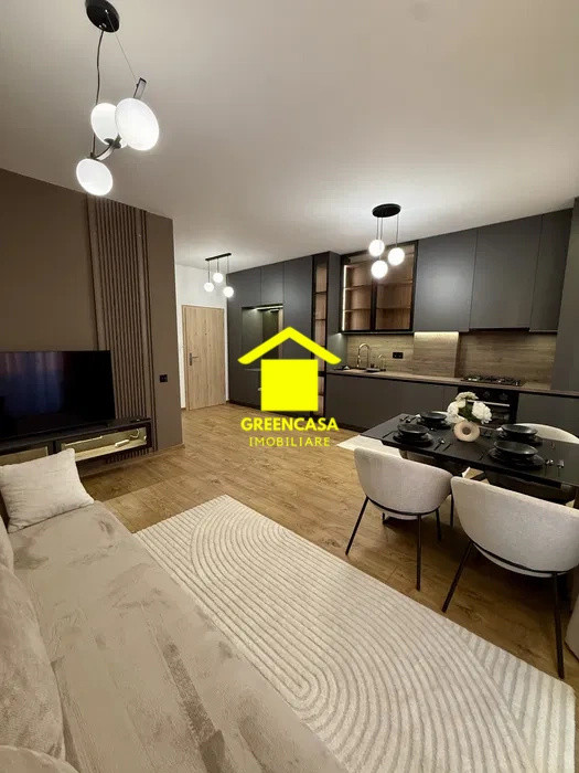 Apartament lux, 2 camere, terasa, zona Oncos, Floresti