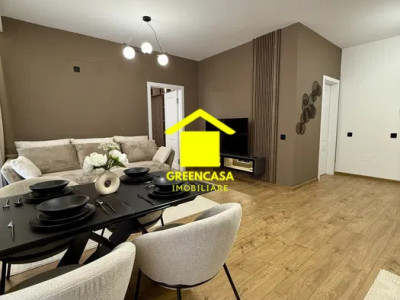 Apartament lux, 2 camere, terasa, zona Oncos, Floresti