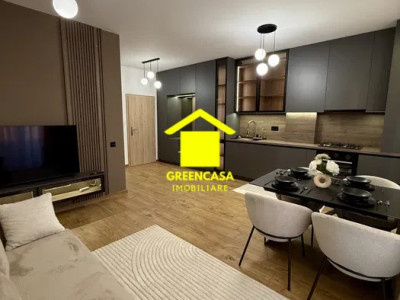 Apartament lux, 2 camere, terasa, zona Oncos, Floresti
