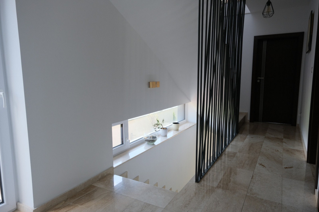 Vila moderna in Borhanci, mobilata + utilata, 500mp teren