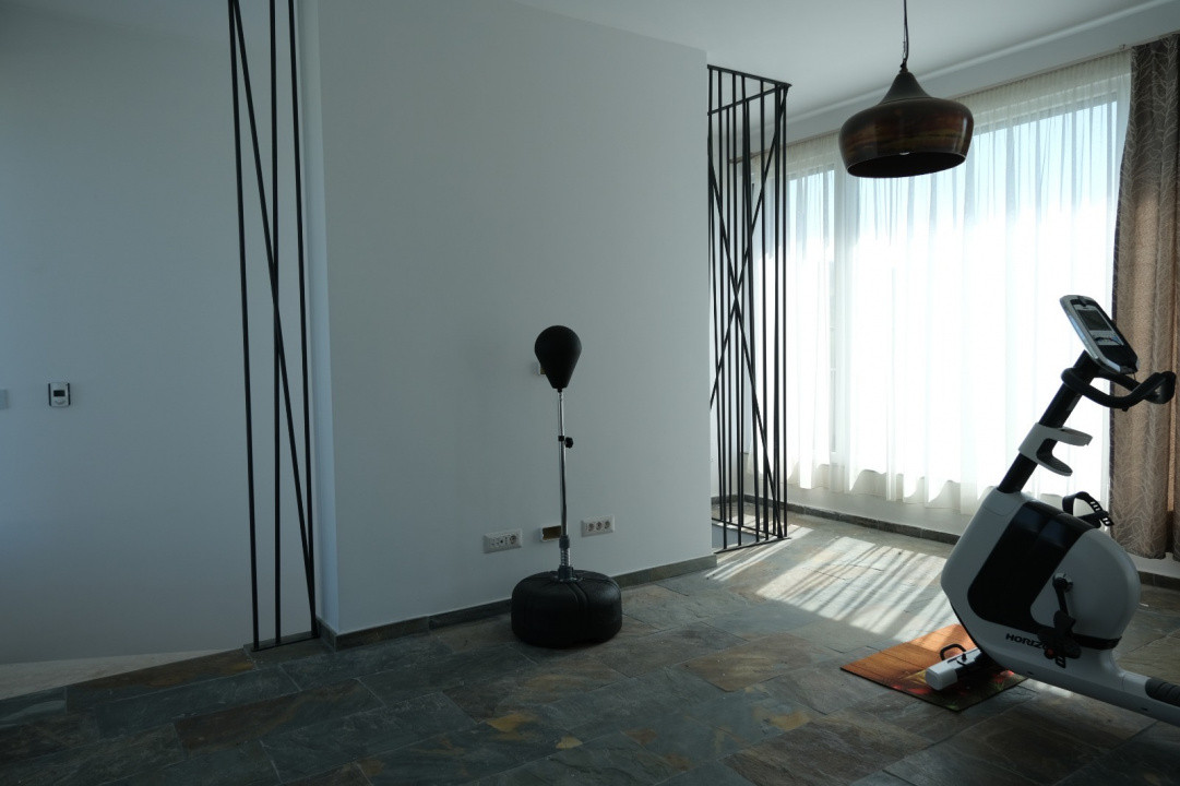 Vila moderna in Borhanci, mobilata + utilata, 500mp teren