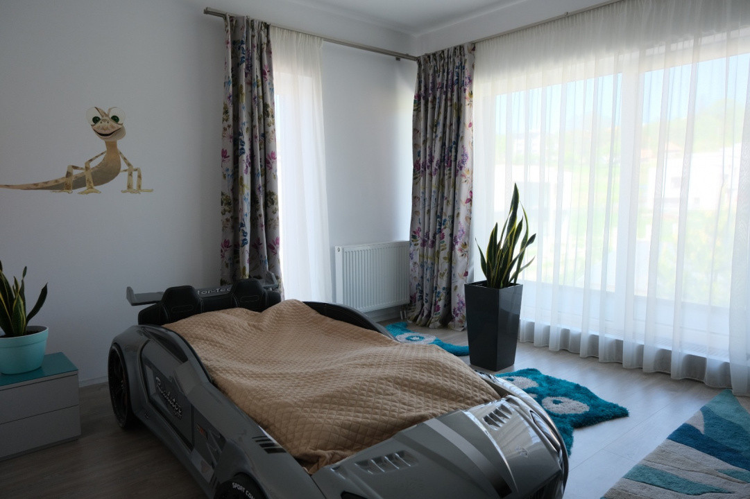 Vila moderna in Borhanci, mobilata + utilata, 500mp teren
