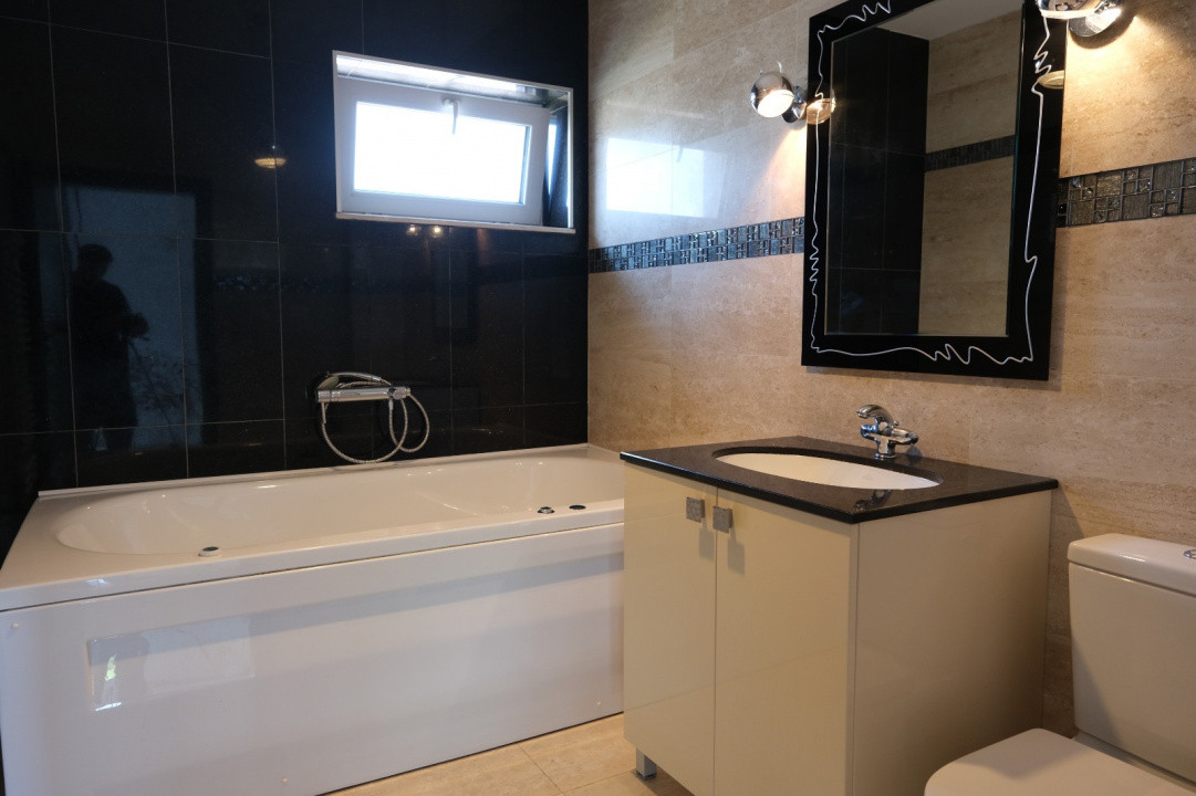 Vila moderna in Borhanci, mobilata + utilata, 500mp teren