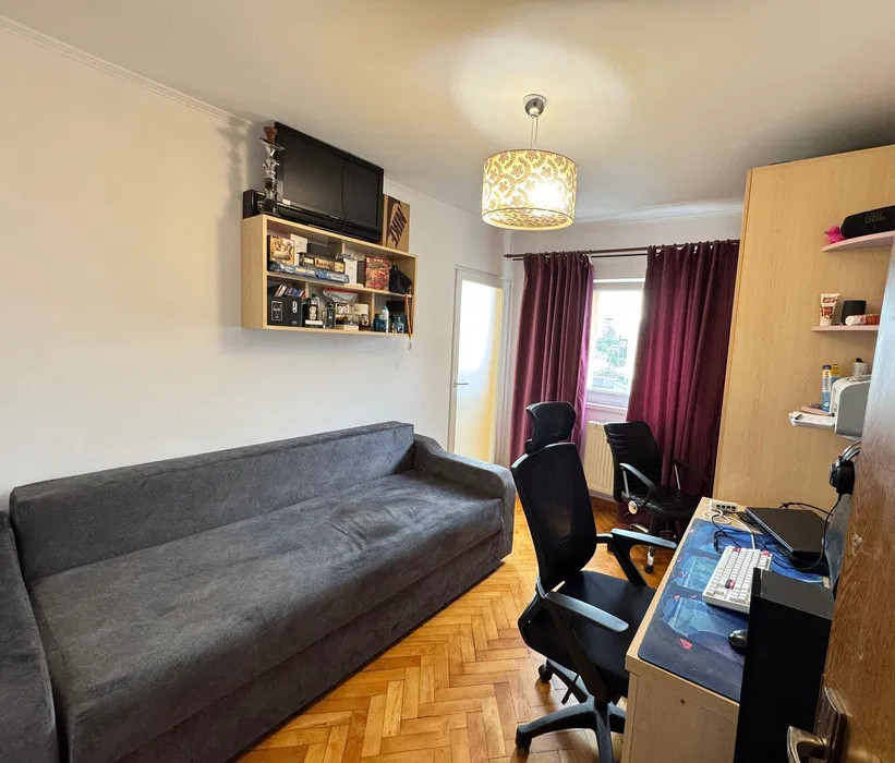 Apartament de 3 camere, 65 mp utili, decomandat, etaj 4/4, Mărăști