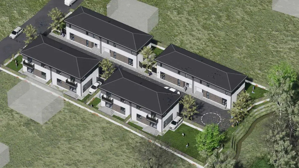 Duplex 118 mp utili, 171mp utili, acces la pădure, Florești – Tăuți