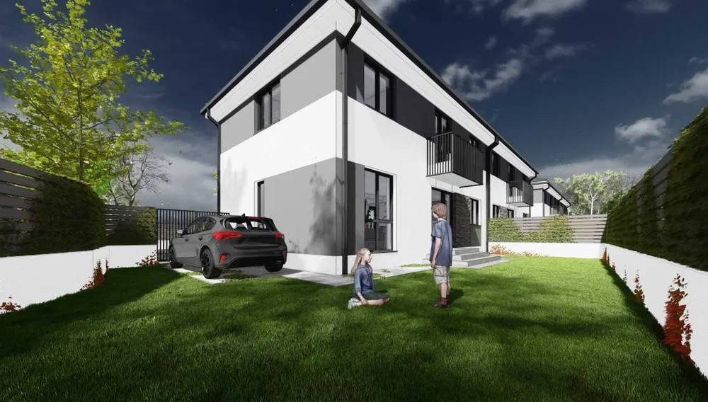 Duplex 118 mp utili, 171mp utili, acces la pădure, Florești – Tăuți
