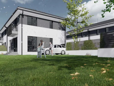 Proiect unic - Duplex 118 mp utili, 171mp utili, Florești – Tăuți 