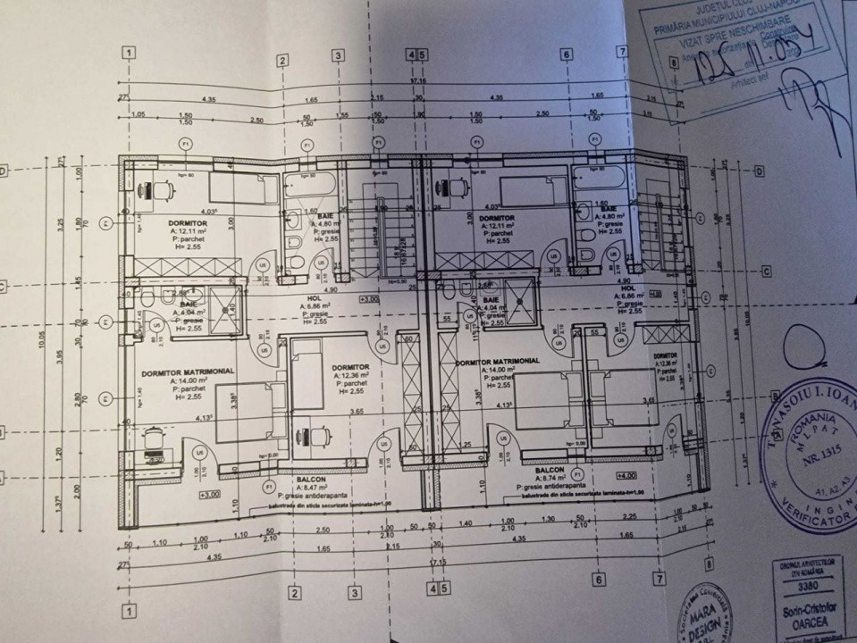 Casă semifinisată 135 mp, teren 205 mp, zona Auchan – Iris