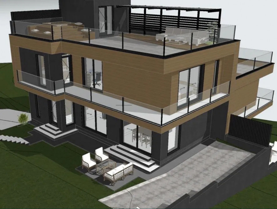 Casă cuplata, 181mp utili, zona ANL, Florești 