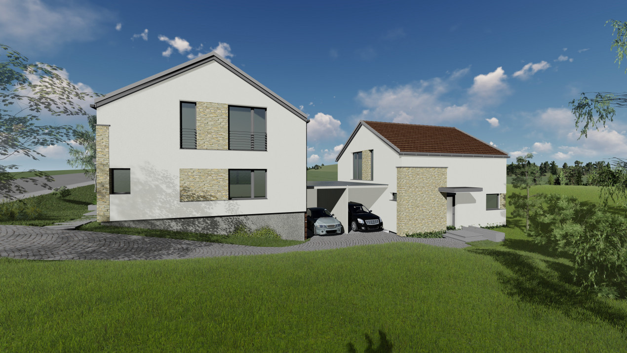 Duplex 114mp utili, 150mp teren liber, garaj, Dezmir