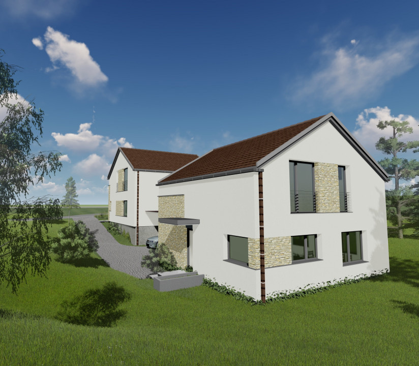 Duplex 114mp utili, 150mp teren liber, garaj, Dezmir
