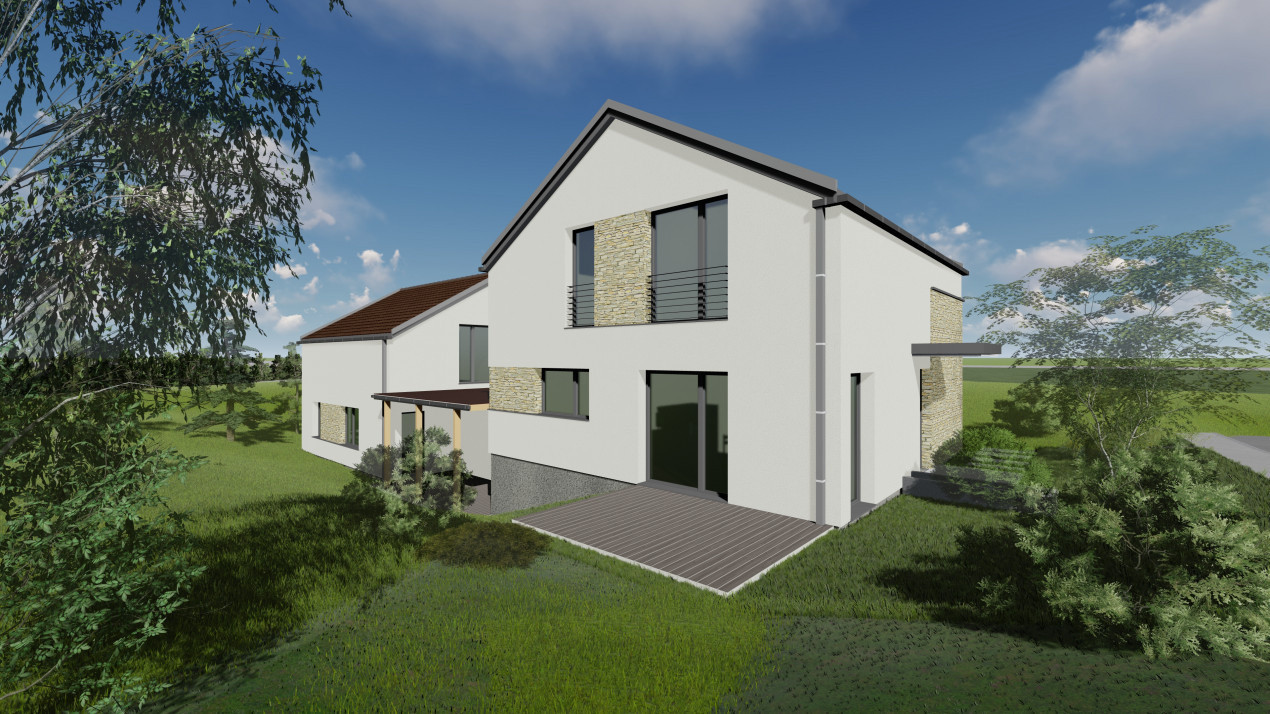 Duplex 114mp utili, 150mp teren liber, garaj, Dezmir