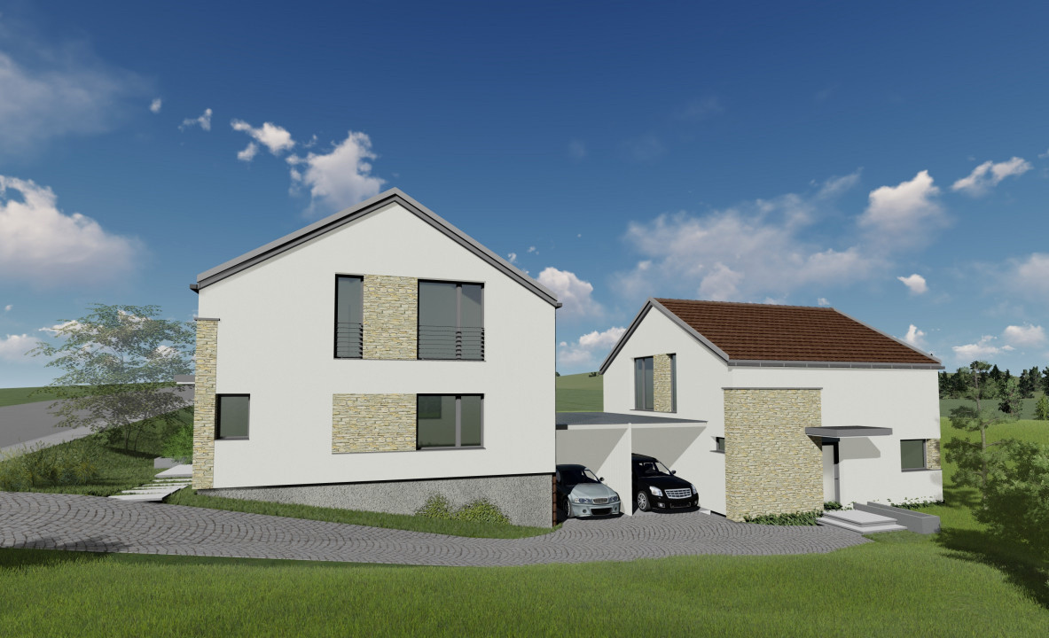 Duplex 114mp utili, teren 230mp liber, garaj, Dezmir