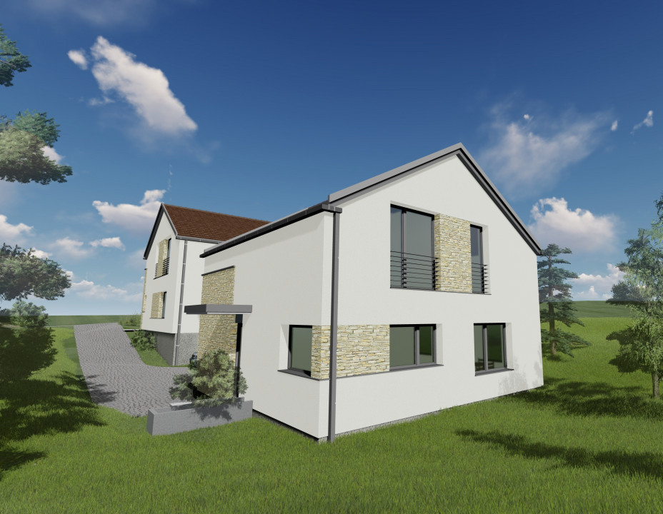 Duplex 114mp utili, teren 230mp liber, garaj, Dezmir