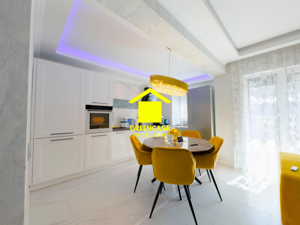 Apartament lux 3 camere, 70mp, gradina, zona Vivo