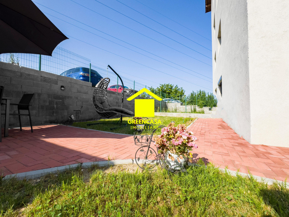 Apartament lux 3 camere, 70mp, gradina, zona Vivo