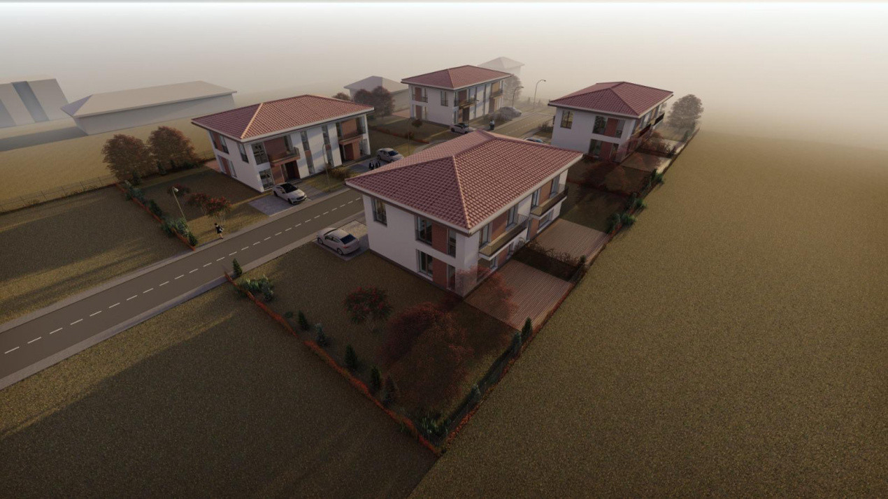 ULTIMA UNITATE! Duplex in Chinteni, 5 camere, 120mp utili,375mp teren