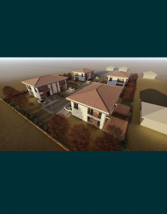 ULTIMA UNITATE! Duplex in Chinteni, 5 camere, 120mp utili,375mp teren