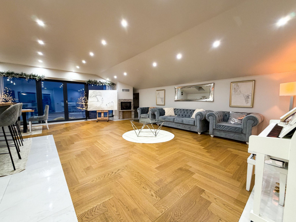 Casa cu panorama spre Cluj in Feleacu, 1000mp teren