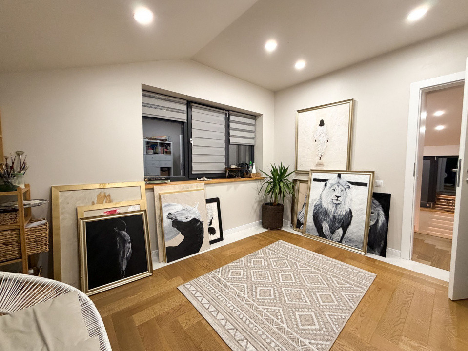 Casa cu panorama spre Cluj in Feleacu, 1000mp teren