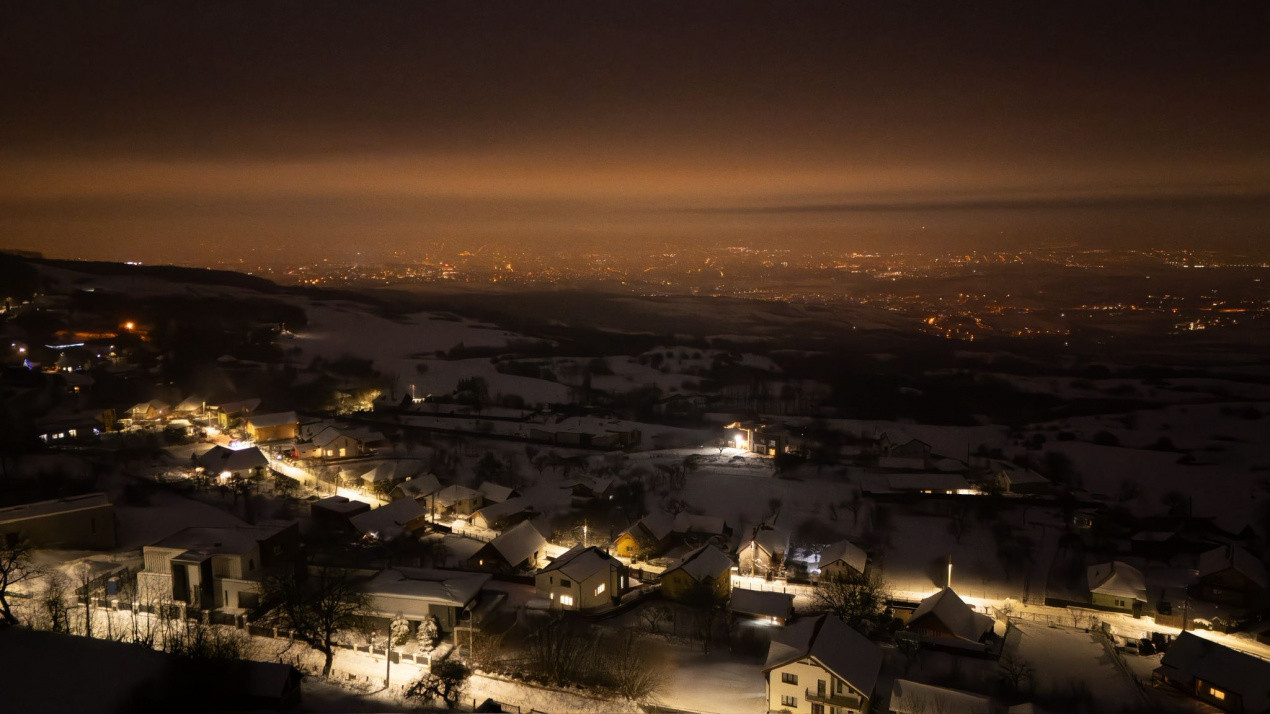 Casa cu panorama spre Cluj in Feleacu, 1000mp teren