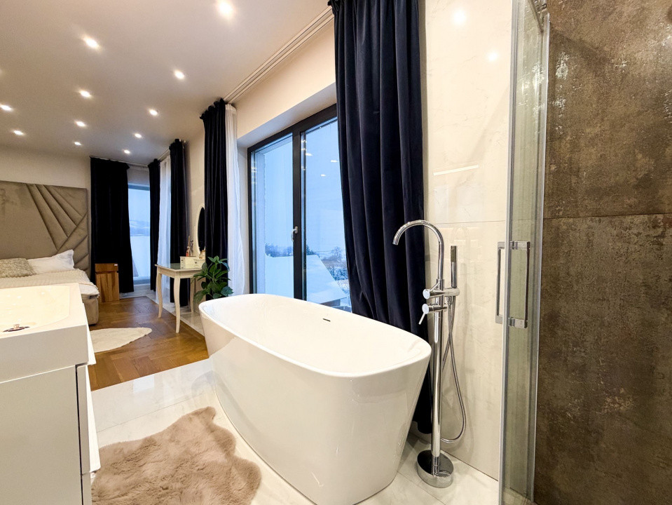 Casa cu panorama spre Cluj in Feleacu, 1000mp teren